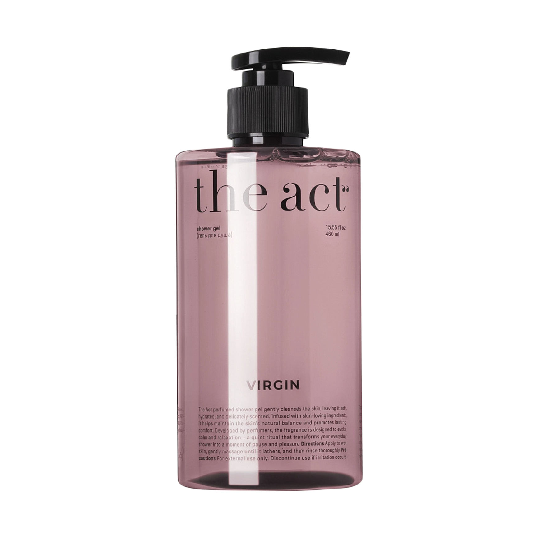 THE ACT Гель для душа (shower gel/VIRGIN) 460 мл