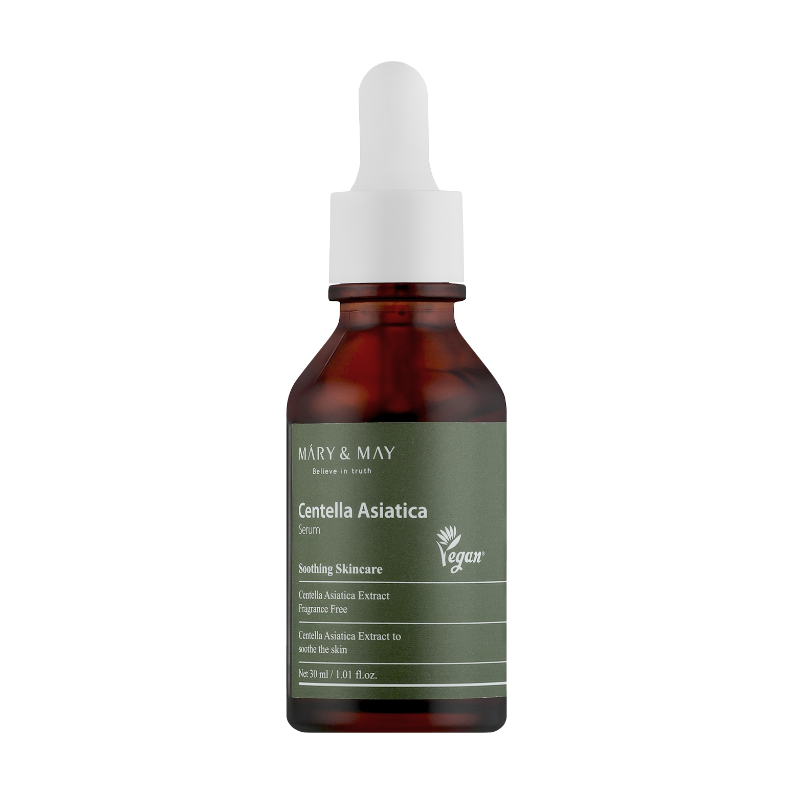 MARY&MAY Сыворотка для лица УСПОКАИВАЮЩАЯ ЦЕНТЕЛЛА Centella Asiatica Serum 30 мл