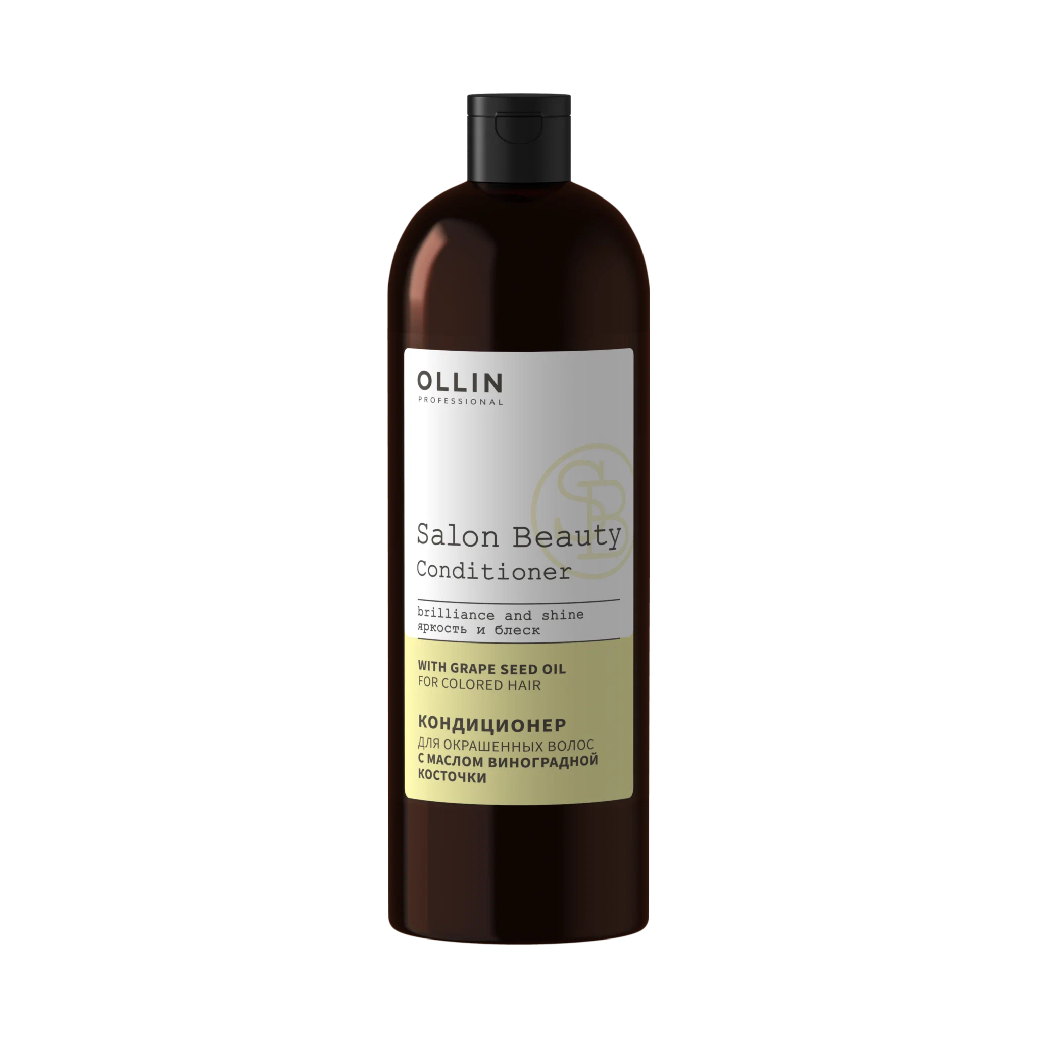 OLLIN Кондиционер для окрашенных волос с маслом виноградной косточки Salon Beauty 1000 мл 
