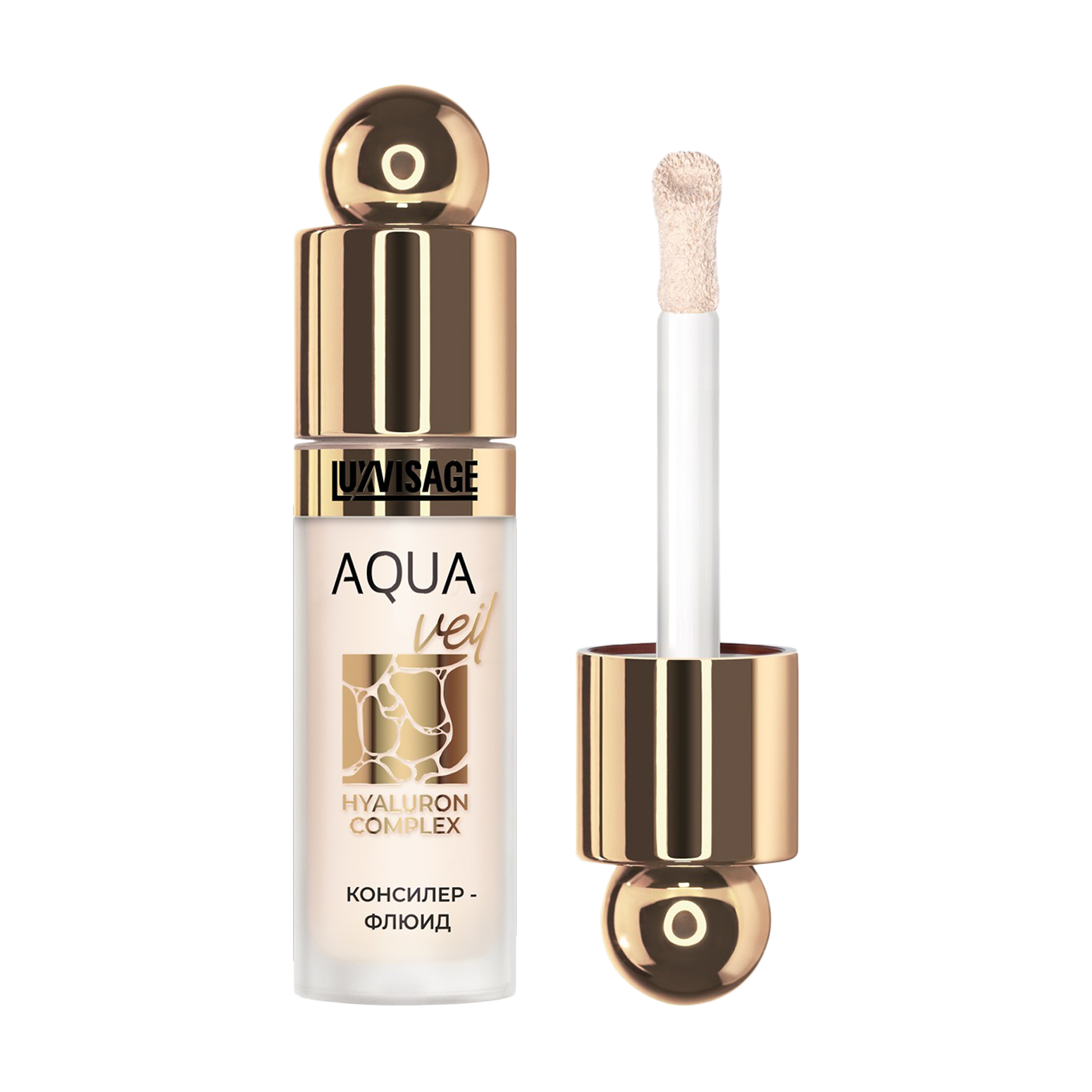 LUXVISAGE Консилер-флюид для лица Hyaliron Complex №101