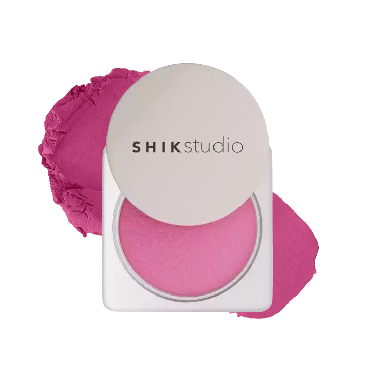 SHIK Румяна-суфле Delphinium для лица, век и губ CRIMSON BLUSH