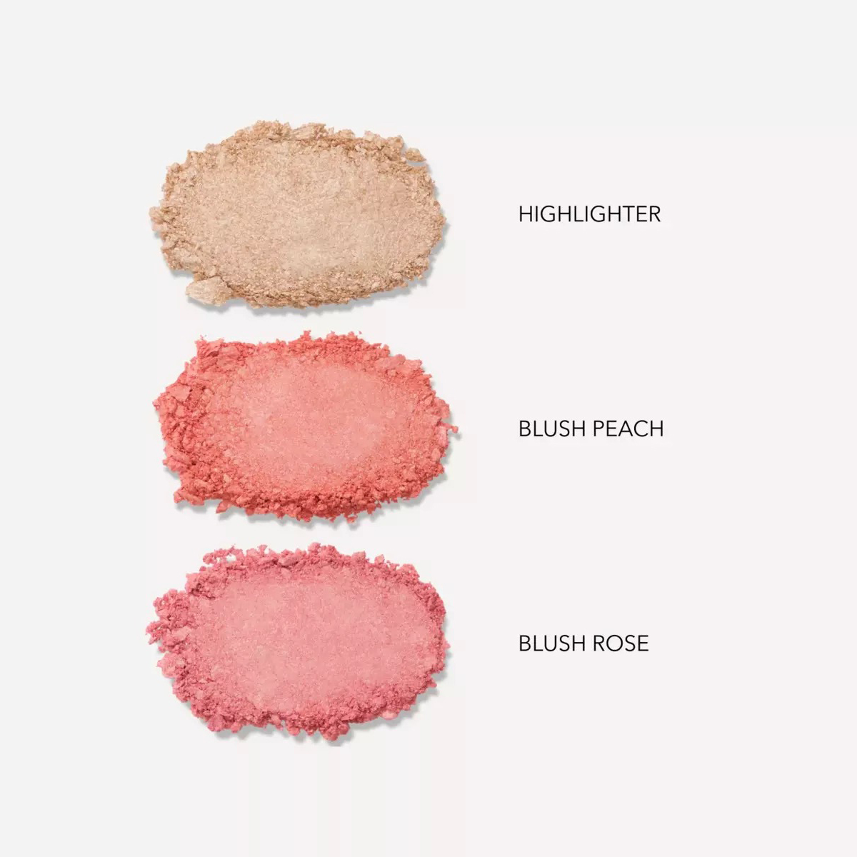 SHIKStudio Палетка запеченных продуктов для лица 04 HIGHLIGHTER | BLUSH PEACH | BLUSH ROSE Фото (миниатюра) 3