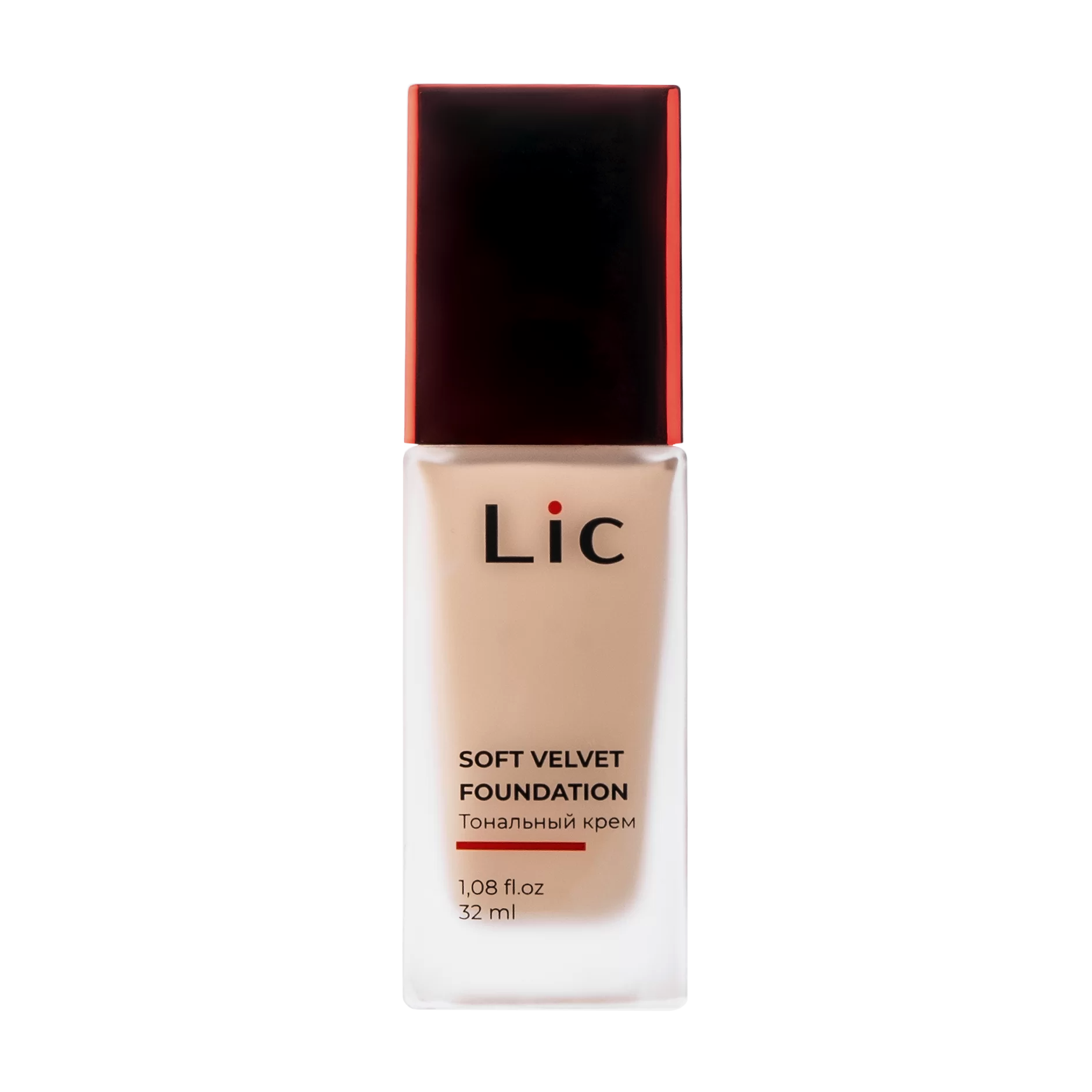 LIC Крем тональный 02Y Soft Velvet NEW/Soft Velvet Foundation 32 мл