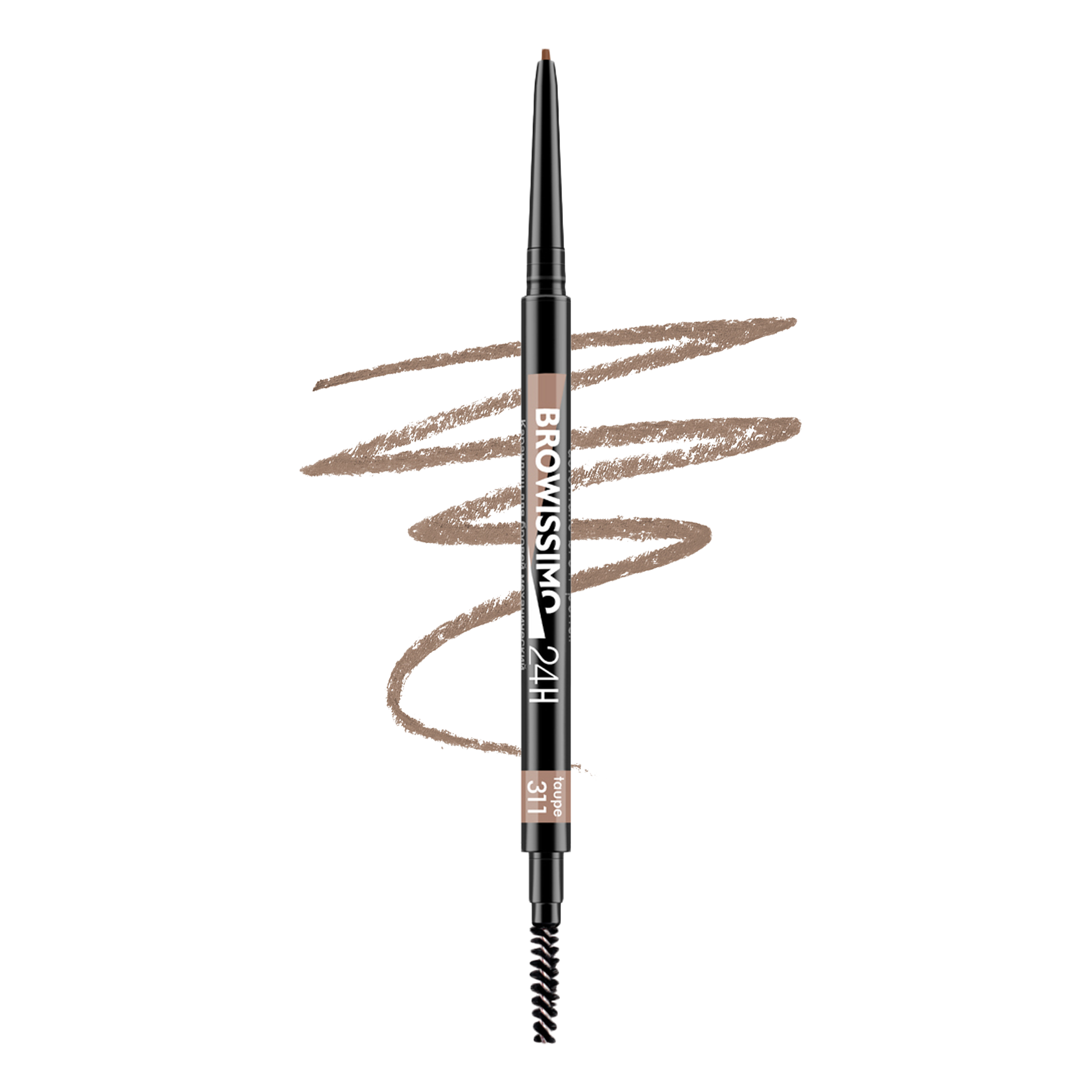 LUXVISAGE Карандаш д/бровей механ.BROWISSIMO ultra slim super stay 24H №311