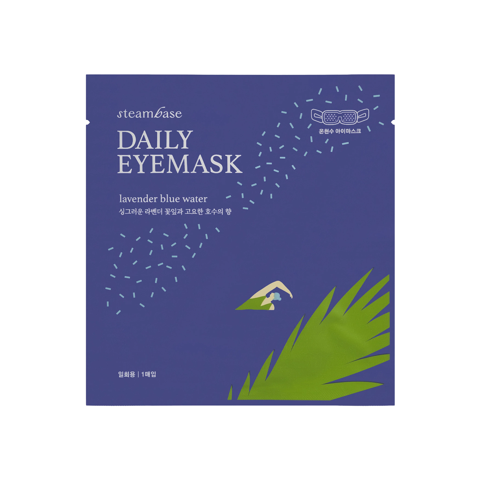 STEAMBASE Маска паровая для глаз с лавандой Daily Eye Mask Lavender Water