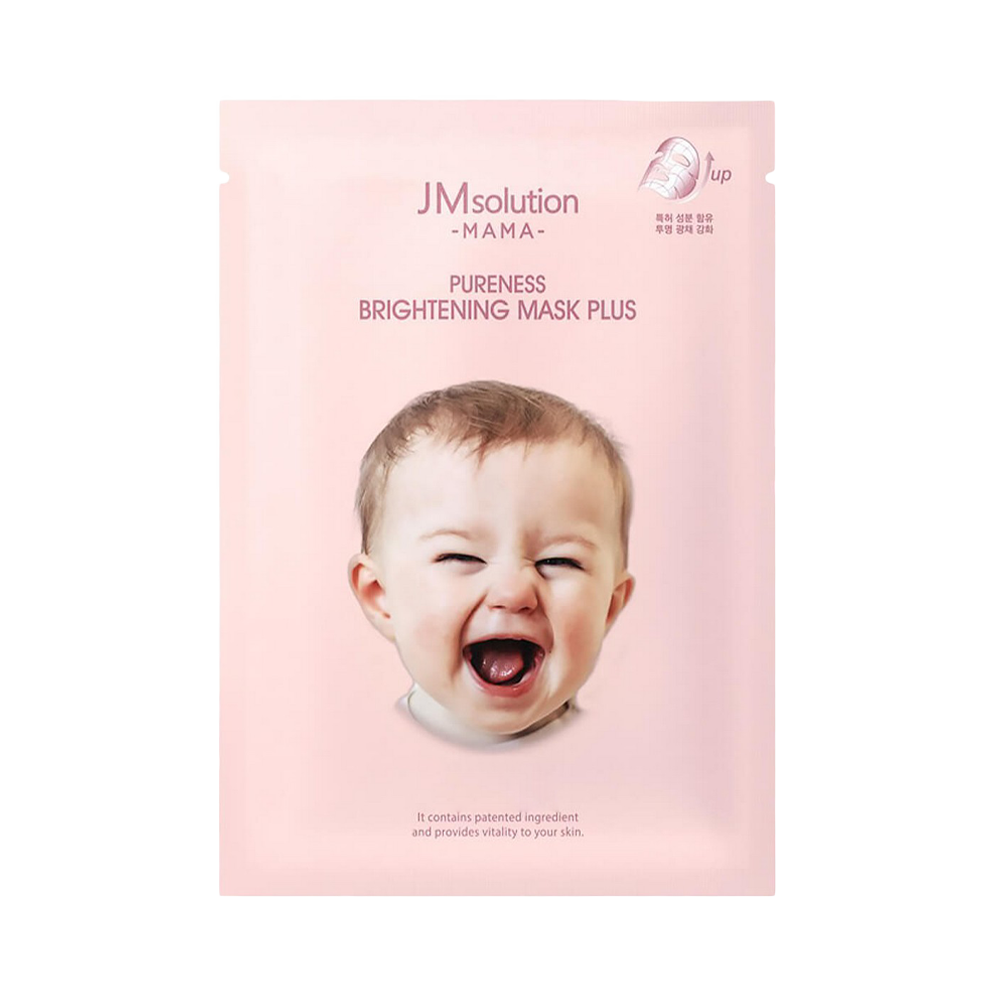 JMSolution Маска тканевая гипоаллергенная осветляющая Mama Pureness Brightening Mask Plus 30 мл