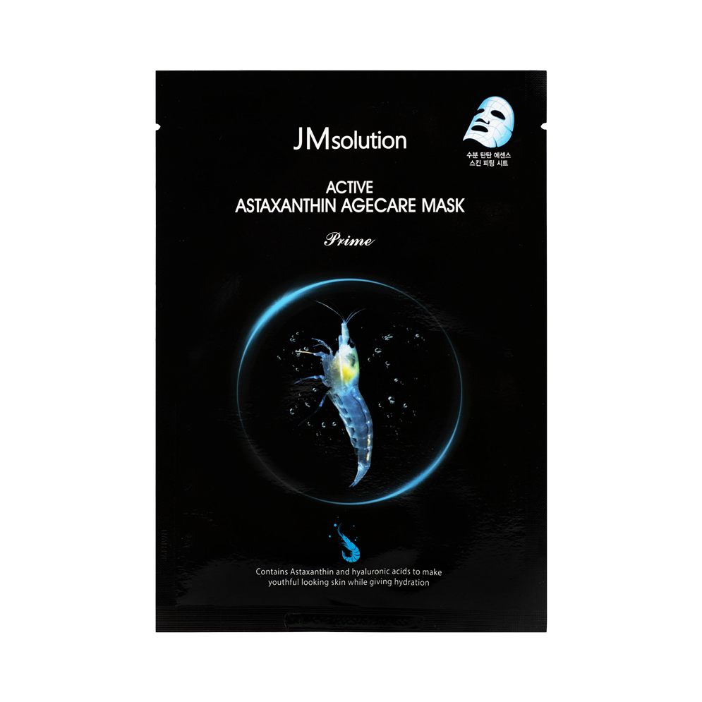 JMSolution Тканевая маска "АСТАКСАНТИН" Active Astaxantine Agecare Mask Prime 30 мл