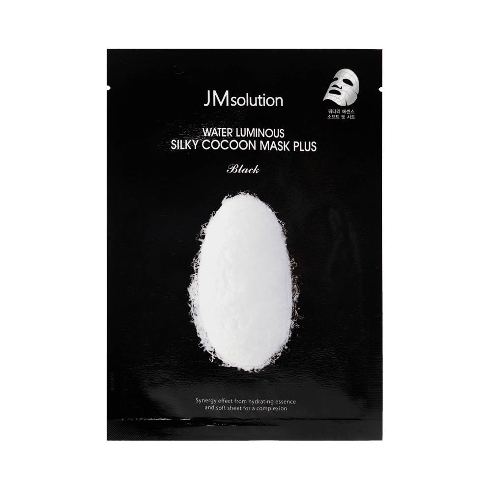 JMsolution Маска тканевая для упругости с протеинами шелка Water Luminous Silky Cocoon Mask 35 мл 