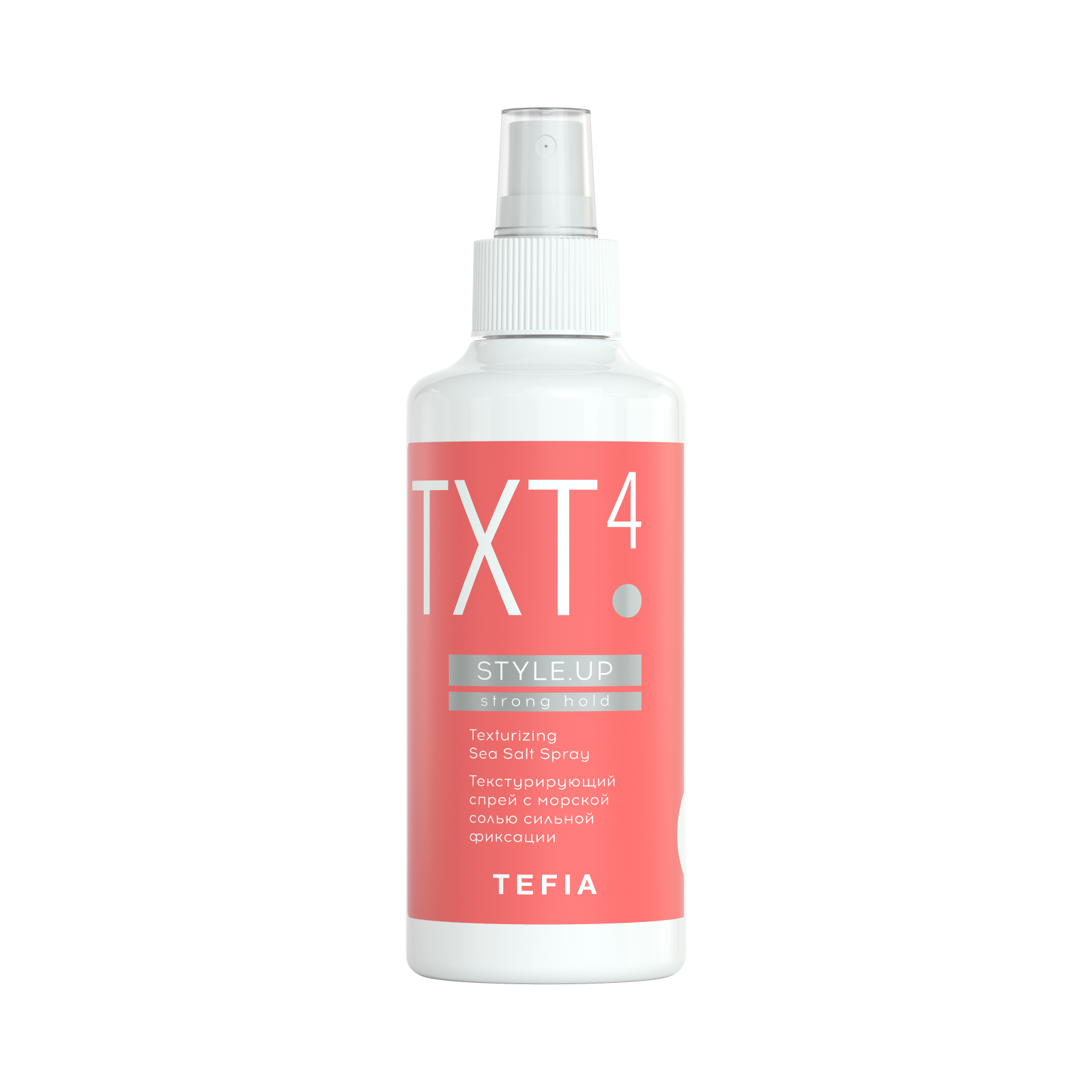 TEFIA Спрей текстурирующий с морской солью сильной фиксации STYLE UP 250 мл