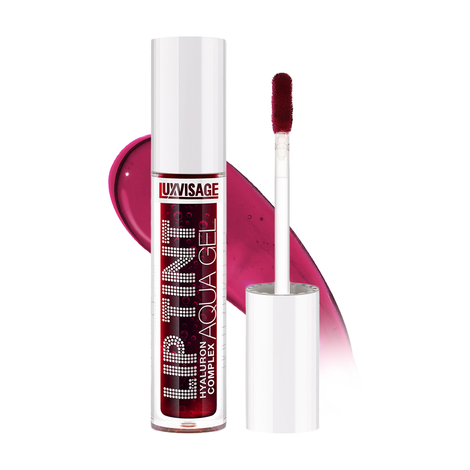 LUXVISAGE Тинт для губ 03 DEEP RUBY с гиалуроновым комплексом LIP TINT AQUA GEL HYALURON COMPLEX