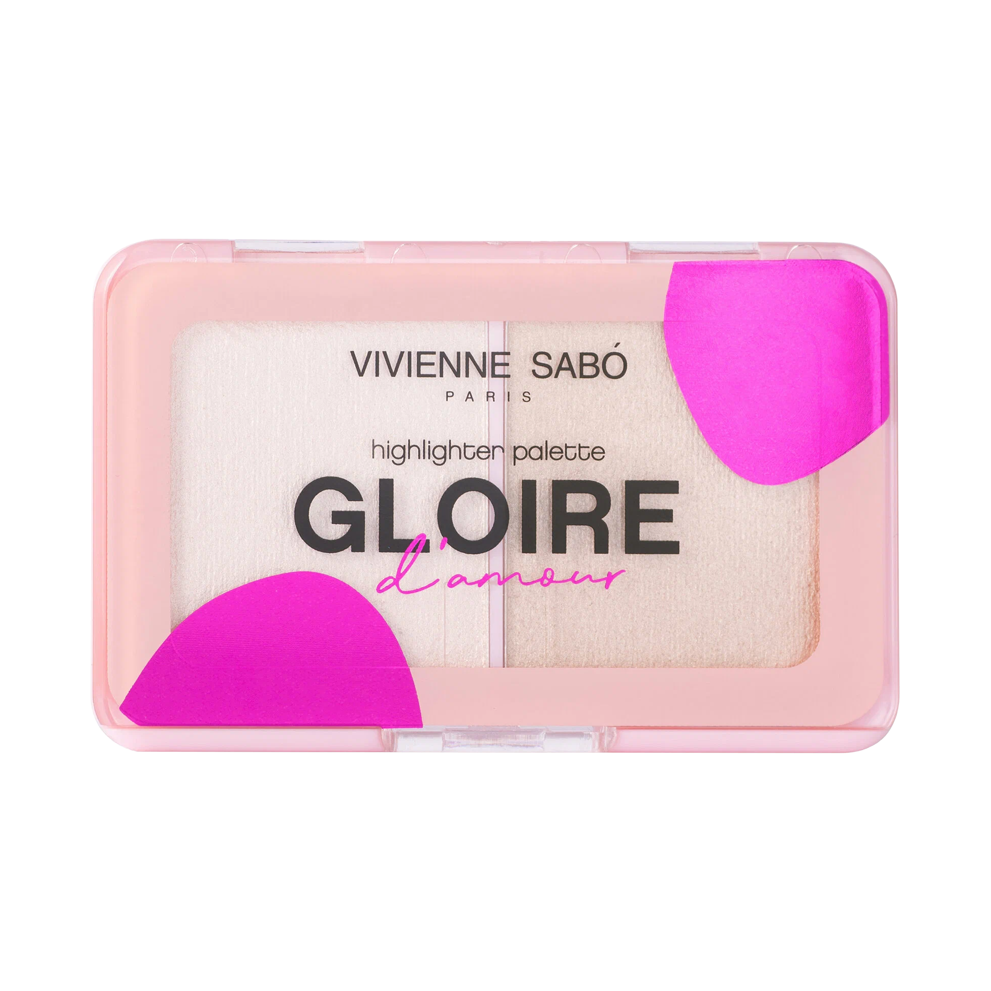 VIVIENNE SABO Палетка хайлайтеров мини Palette Illuminatrice Gloire d'amour №1 