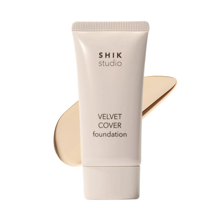SHIK Тональный крем 101 COTTON Velvet Cover Foundation вельветовый с шелковистой текстурой 30 мл