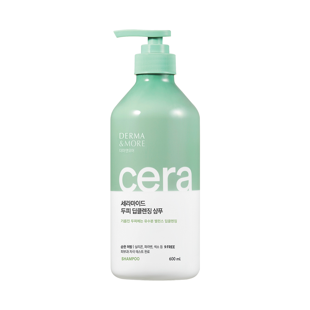 DERMA&MORE Шампунь для волос ГЛУБОКОЕ ОЧИЩЕНИЕ 600 мл 
