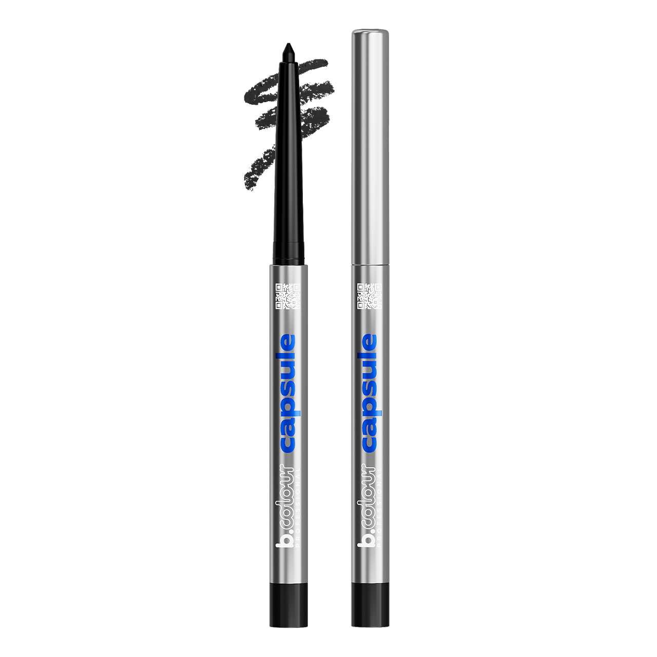 B.COLOUR PRO Карандаш для глаз каял автоматический / 01 Black, 0,25 г