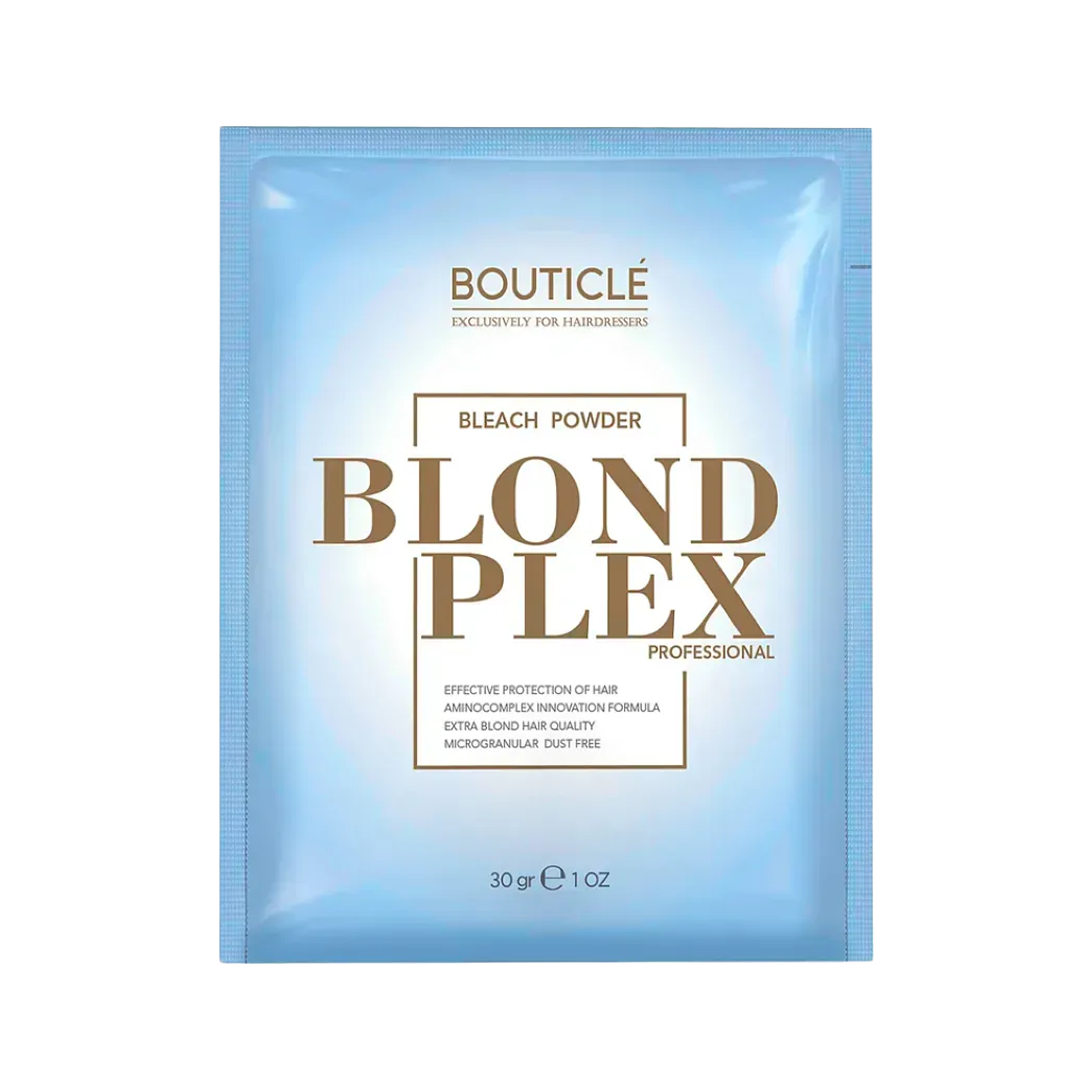BOUTILCE ПОРОШОК обесцвечивающийBlond Plex с аминокомплексом - "Blond Plex Powder Bleach" 30 гр/саше
