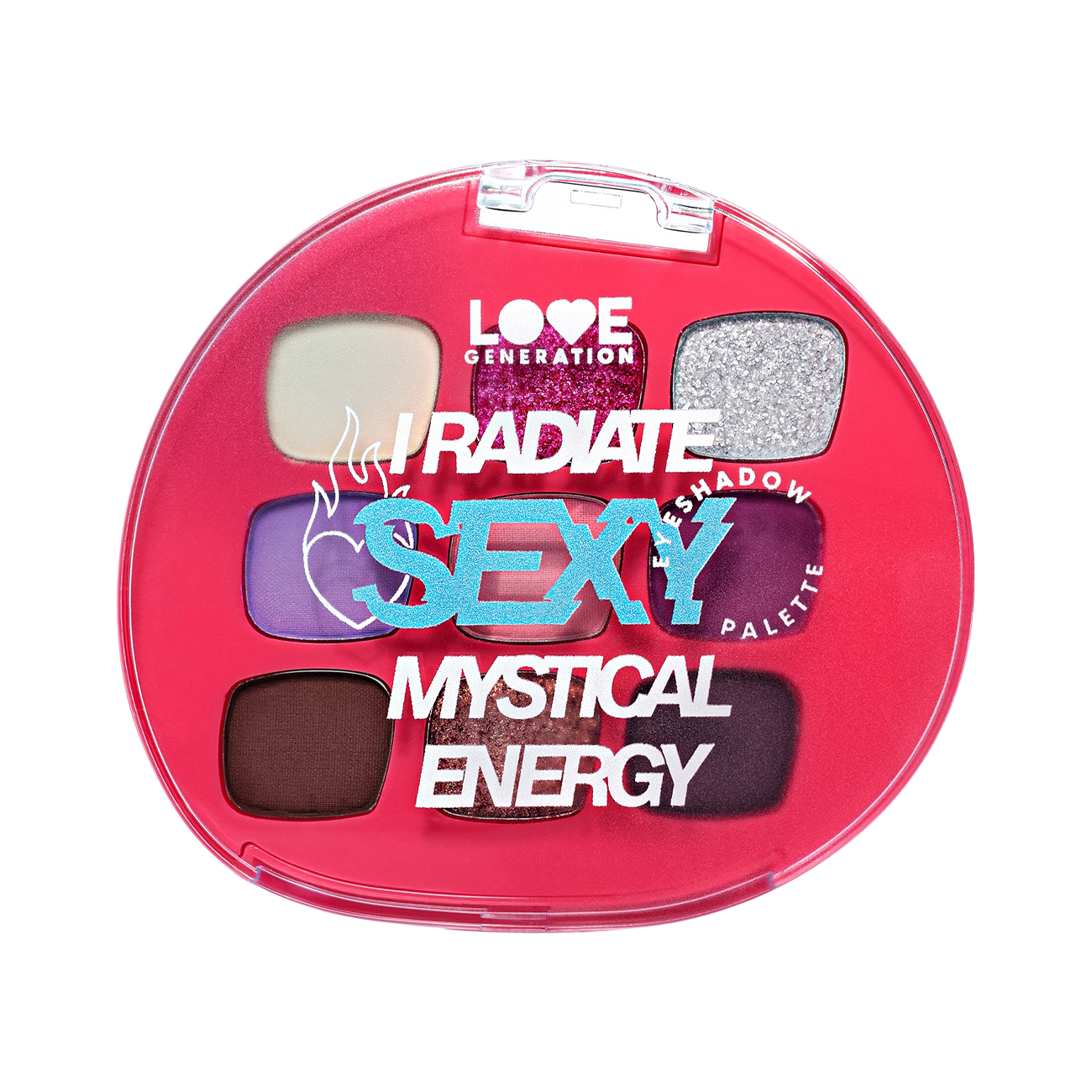 LOVE GENERATION Палетка теней д/век "I radiate sexy mystical energy" Love Gen №1