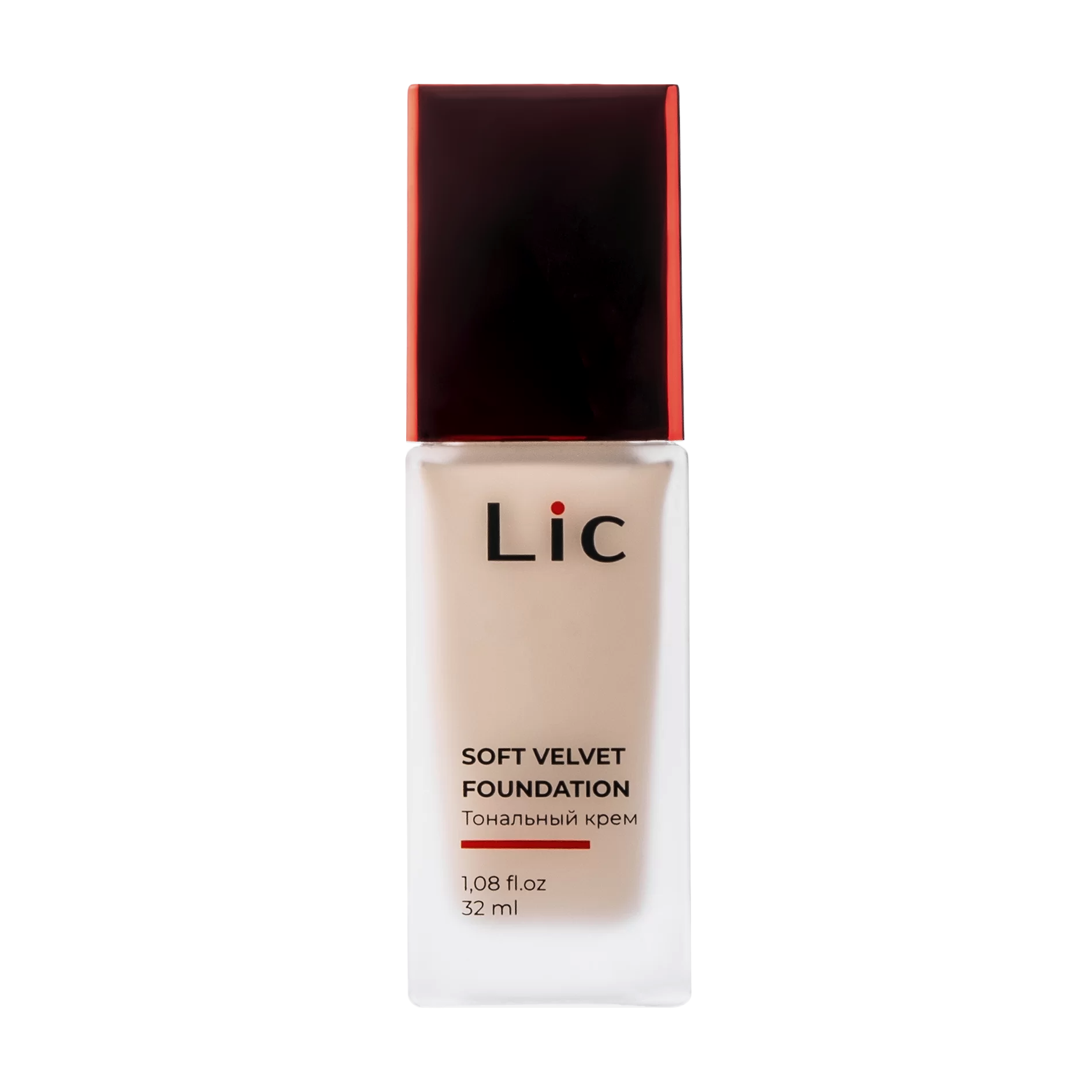LIC Крем тональный 01Y Soft Velvet NEW/Soft Velvet Foundation 32 мл