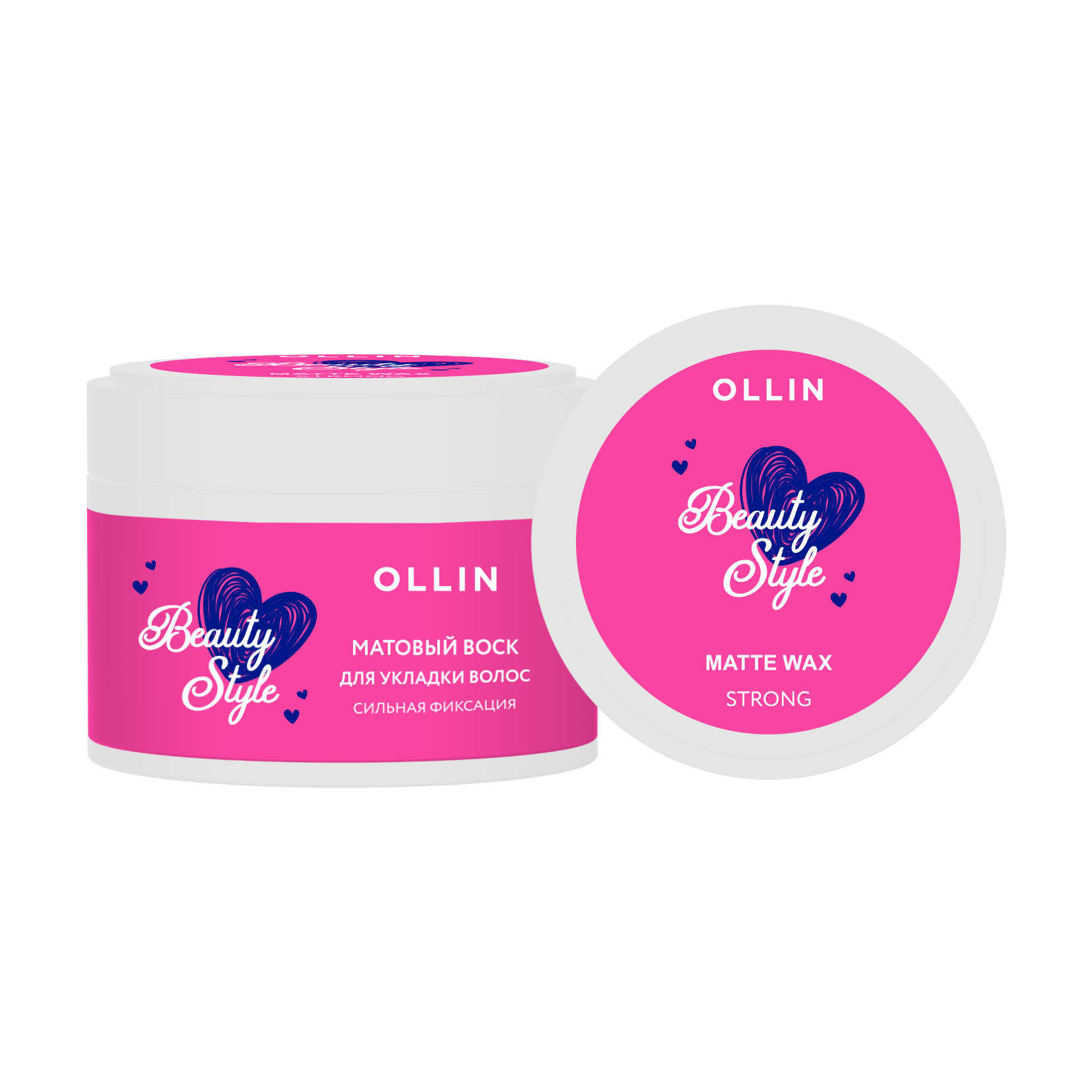 OLLIN Воск матовый для укладки сильной фиксации Beauty Style 50 гр 