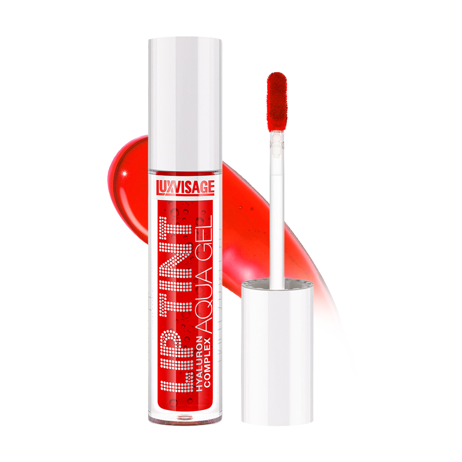 LUXVISAGE Тинт для губ 01 APEROL с гиалуроновым комплексом LIP TINT AQUA GEL HYALURON COMPLEX