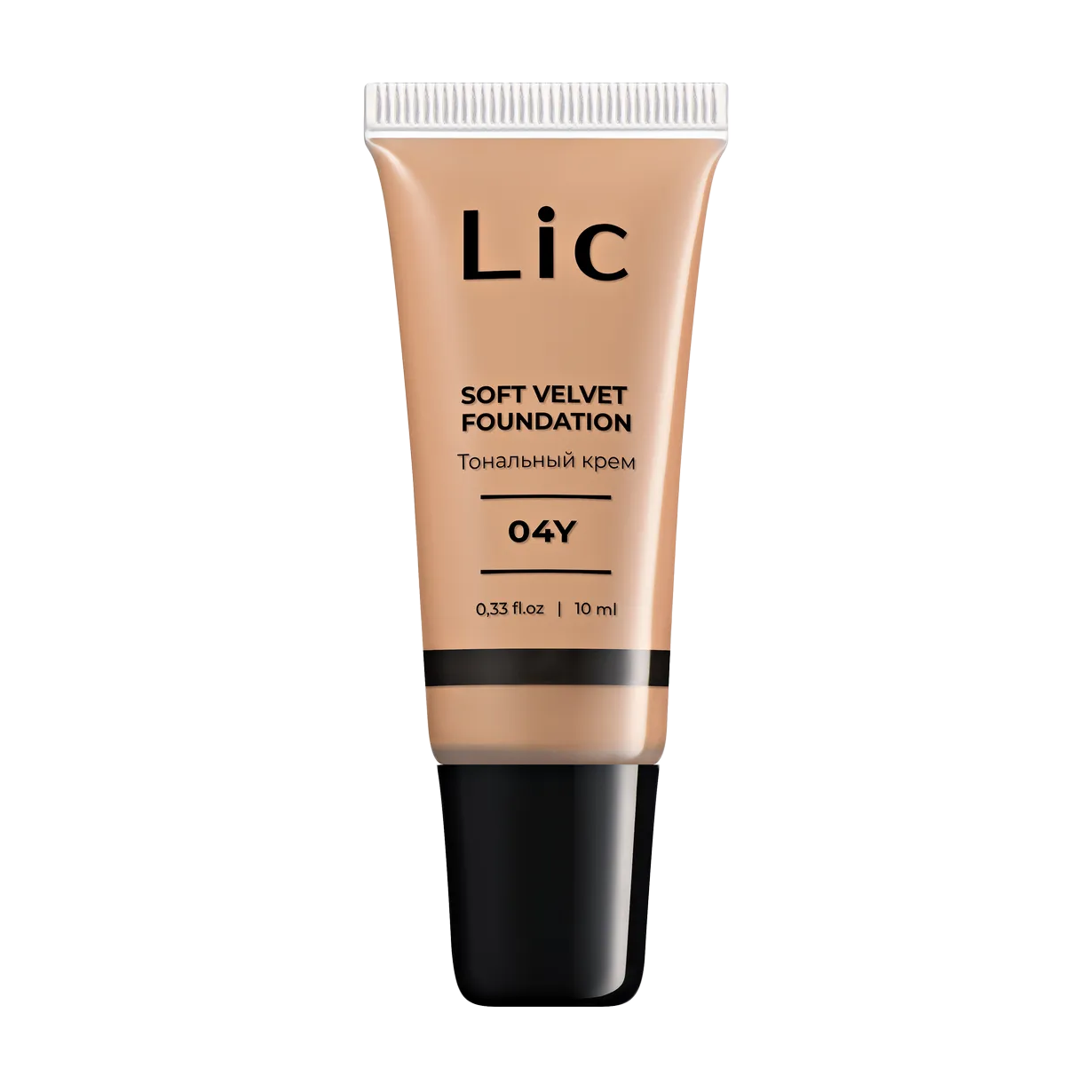LIC Крем тональный 04Y Soft Velvet (мини) NEW/Soft Velvet Foundation 10 мл