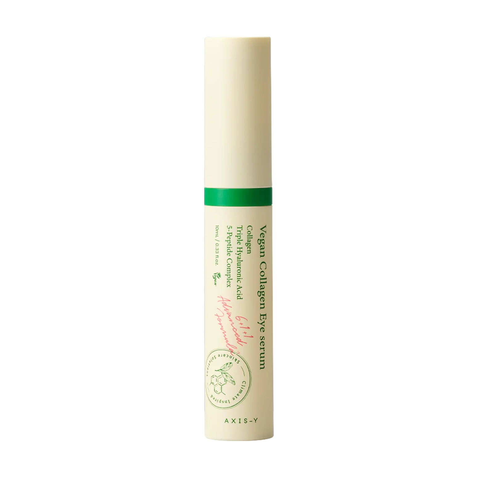 AXIS-Y Сыворотка для зоны вокруг глаз с массажным аппликатором Vegan Collagen Eye Serum 