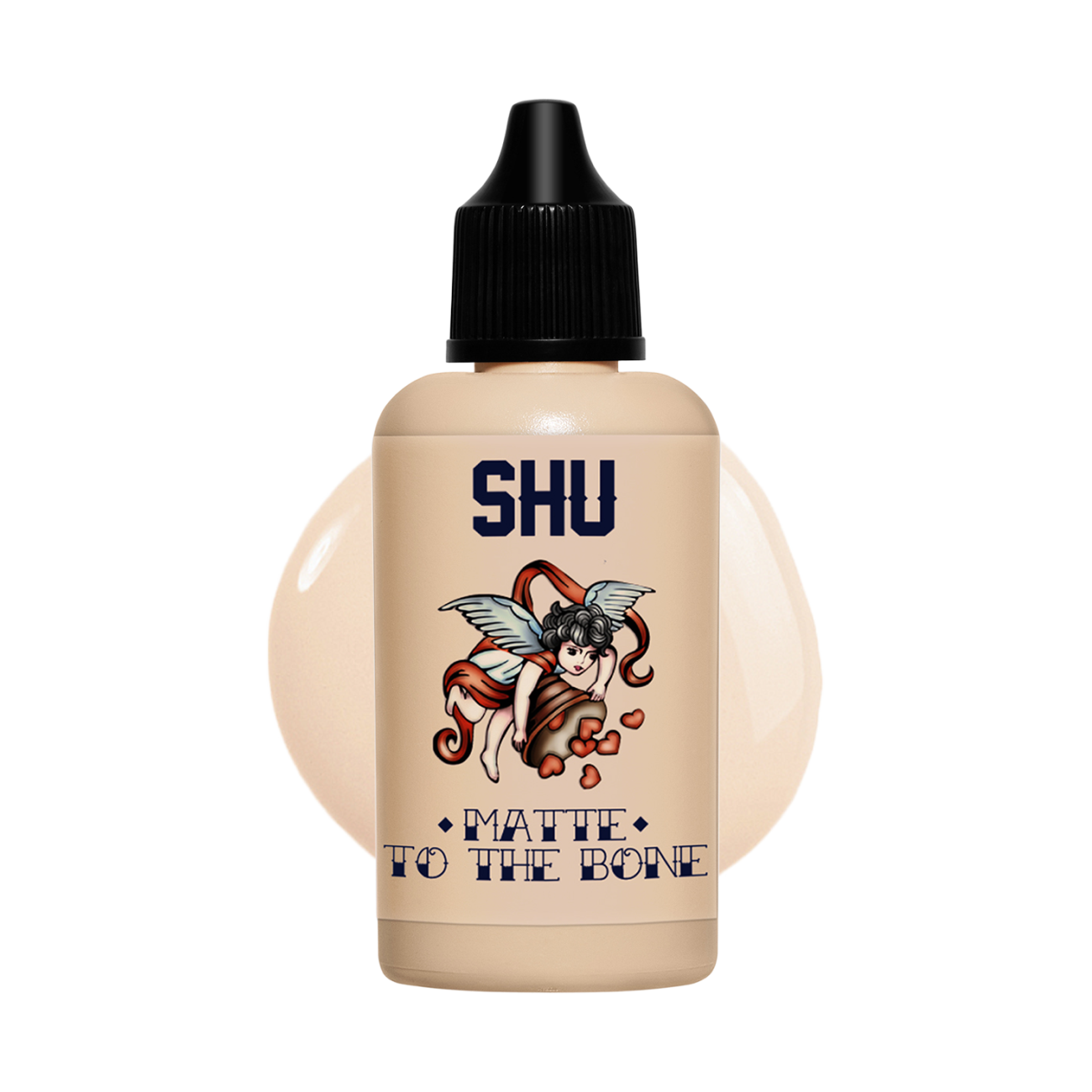 SHU Тональный крем 12Ч MATTE TO THE BONE №345 (фарфоровый)