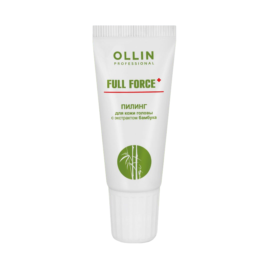 OLLIN FULL FORCE Пилинг для кожи головы с экстрактом бамбука 80 мл