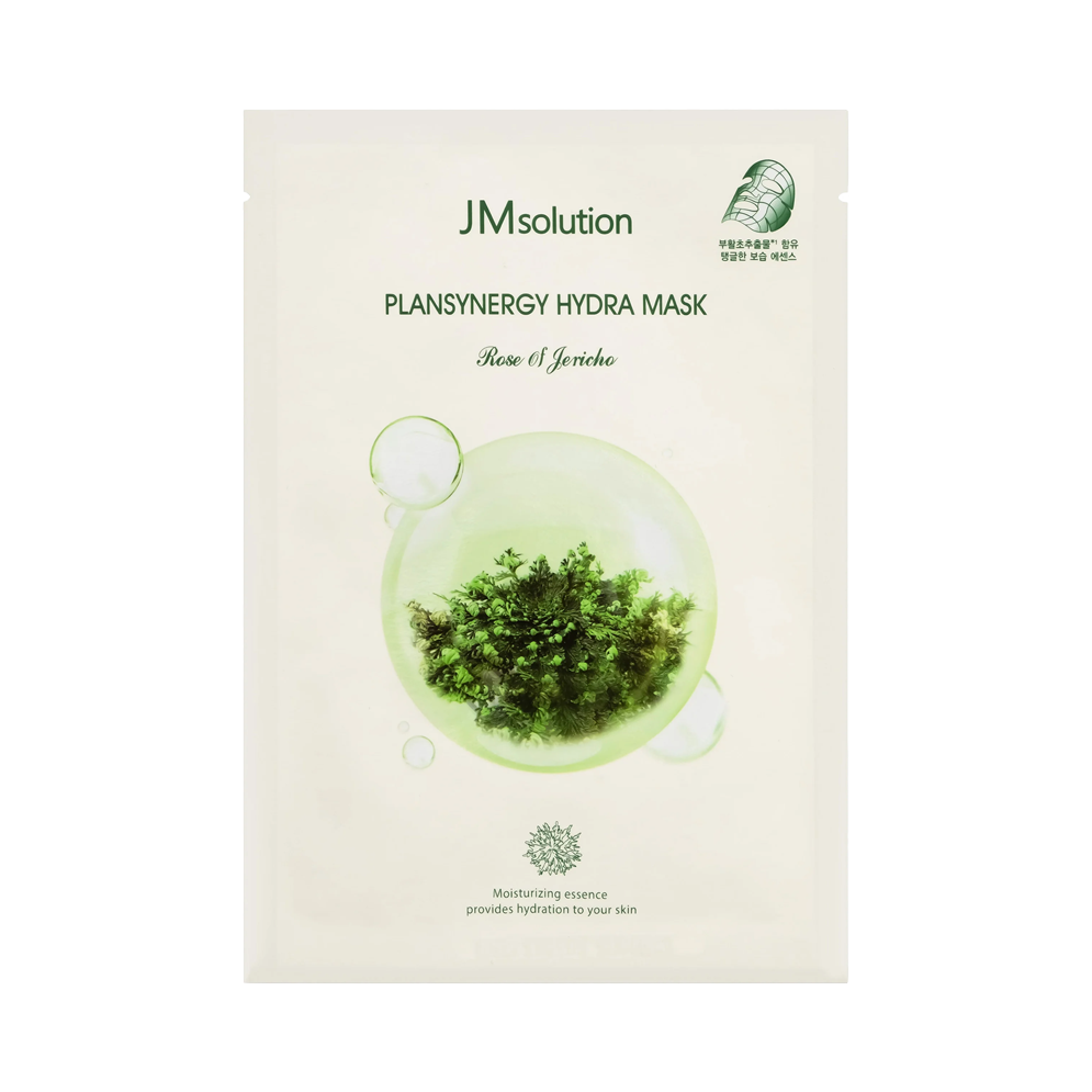 JMSolution Маска тканевая увлажняющая с розой Иерихона Plansynergy Hydra Mask Rose of Jericho 30 мл