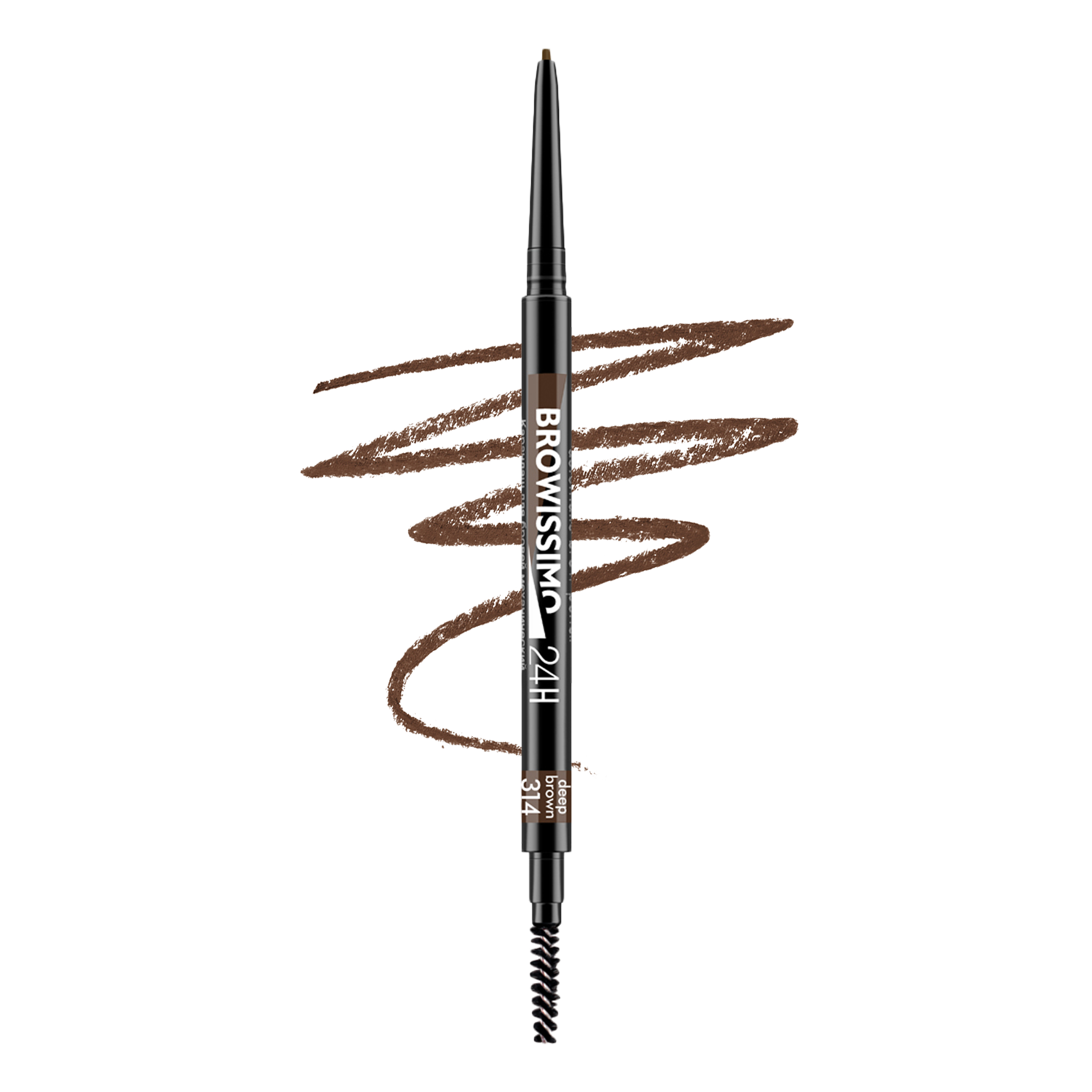 LUXVISAGE Карандаш д/бровей механ.BROWISSIMO ultra slim super stay 24H №314