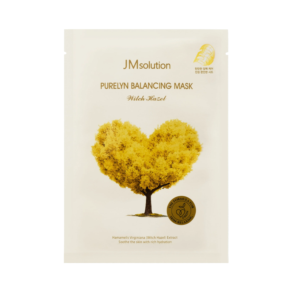 JMSolution Маска тканевая успокаивающая Purelyn Balancing Mask 30 мл