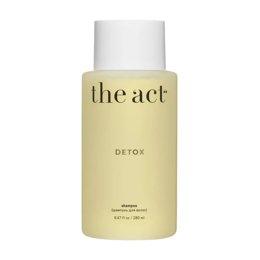 THE ACT Шампунь для волос DETOX бессульфатный 300 мл