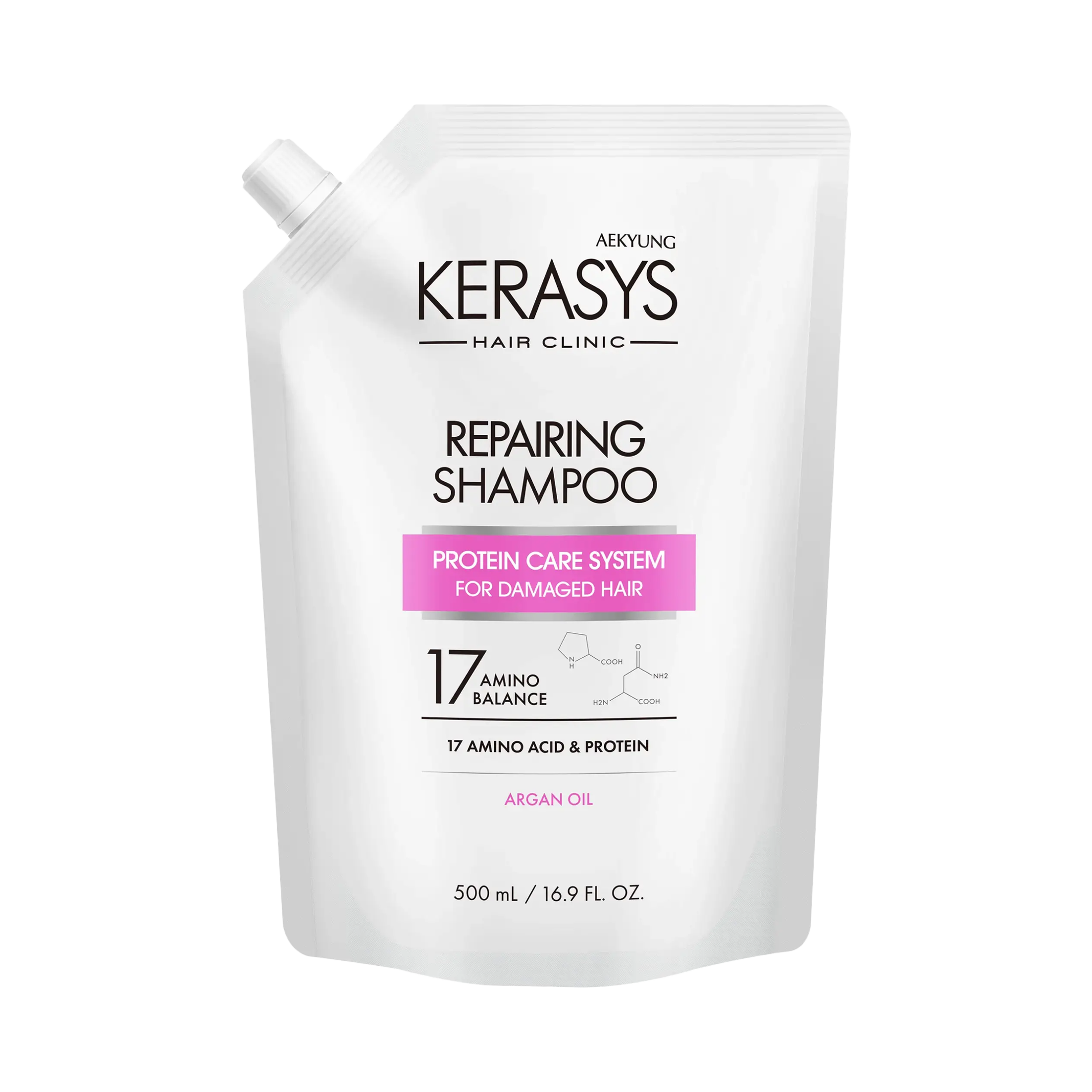 KERASYS Шампунь для волос Восстанавливающий 500 мл (запаска) 
