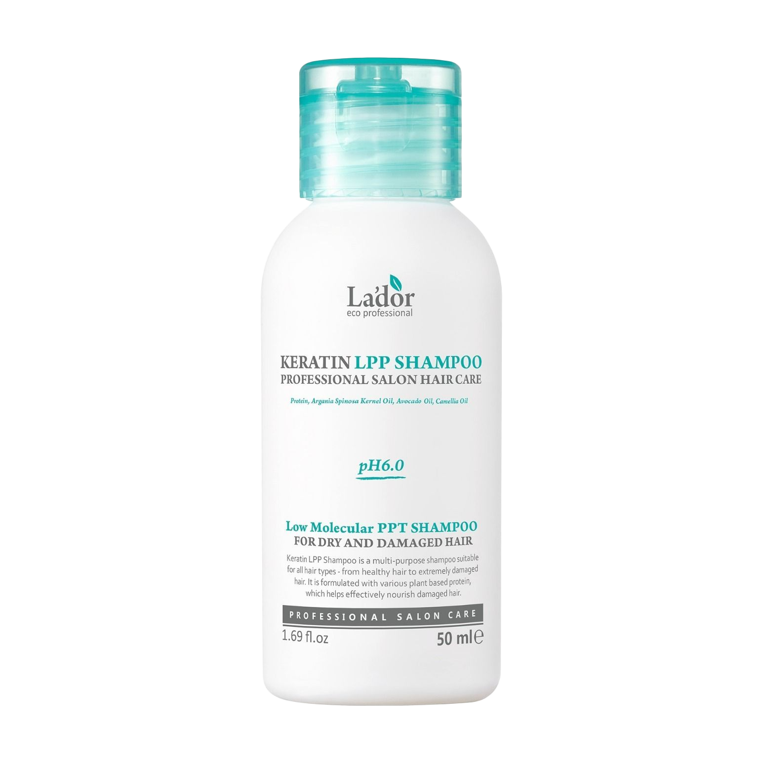 LADOR Шампунь для волос КЕРАТИН Keratin LPP Shampoo, 50 мл