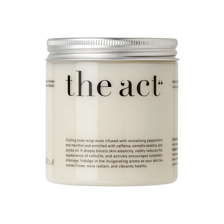 THE ACT Обертывание для тела холодное (body cold wrap mask), 250 г