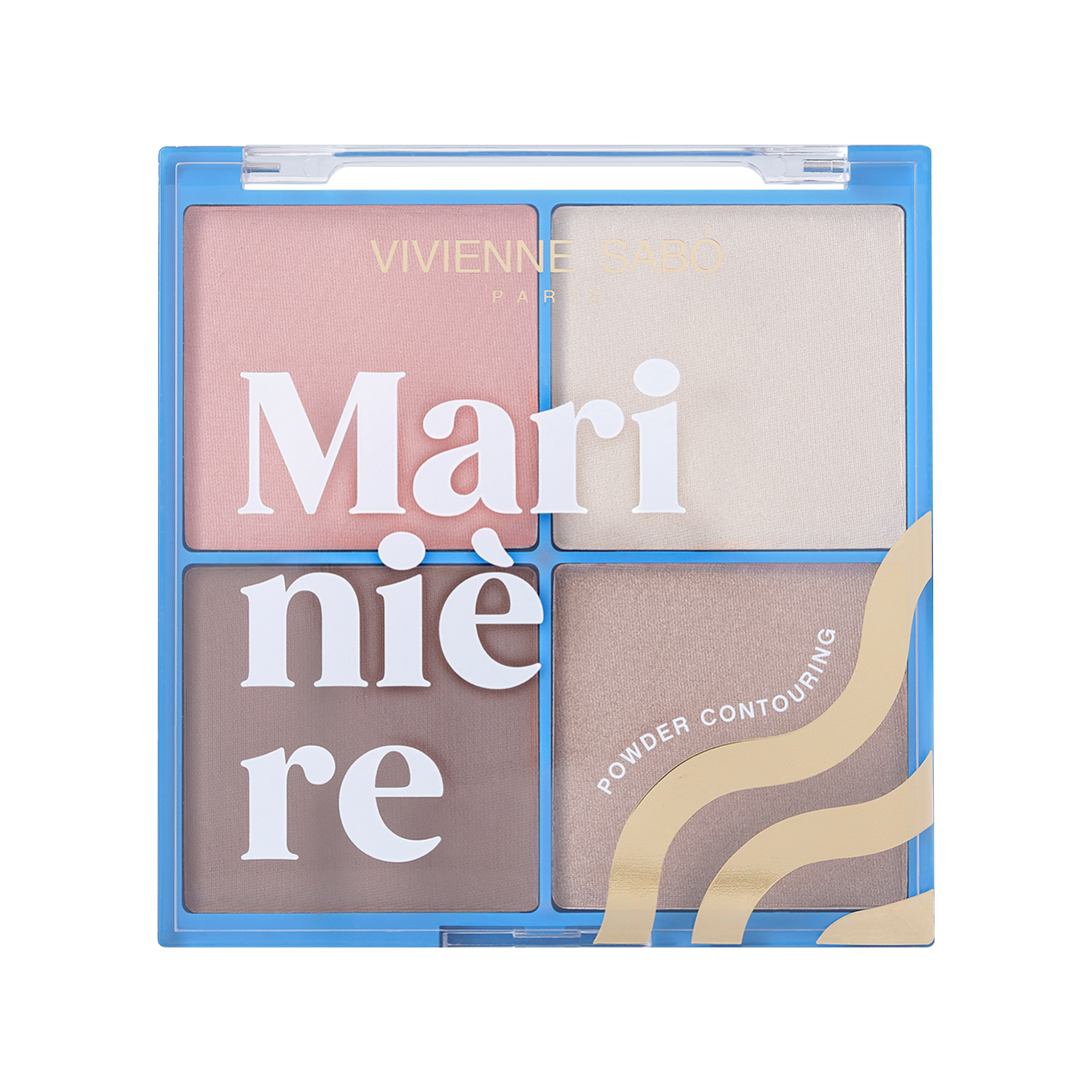 VIVIENNE SABO Палетка пудровая д/скульптурирования лица Palette contouring pour le visage «Mariniere