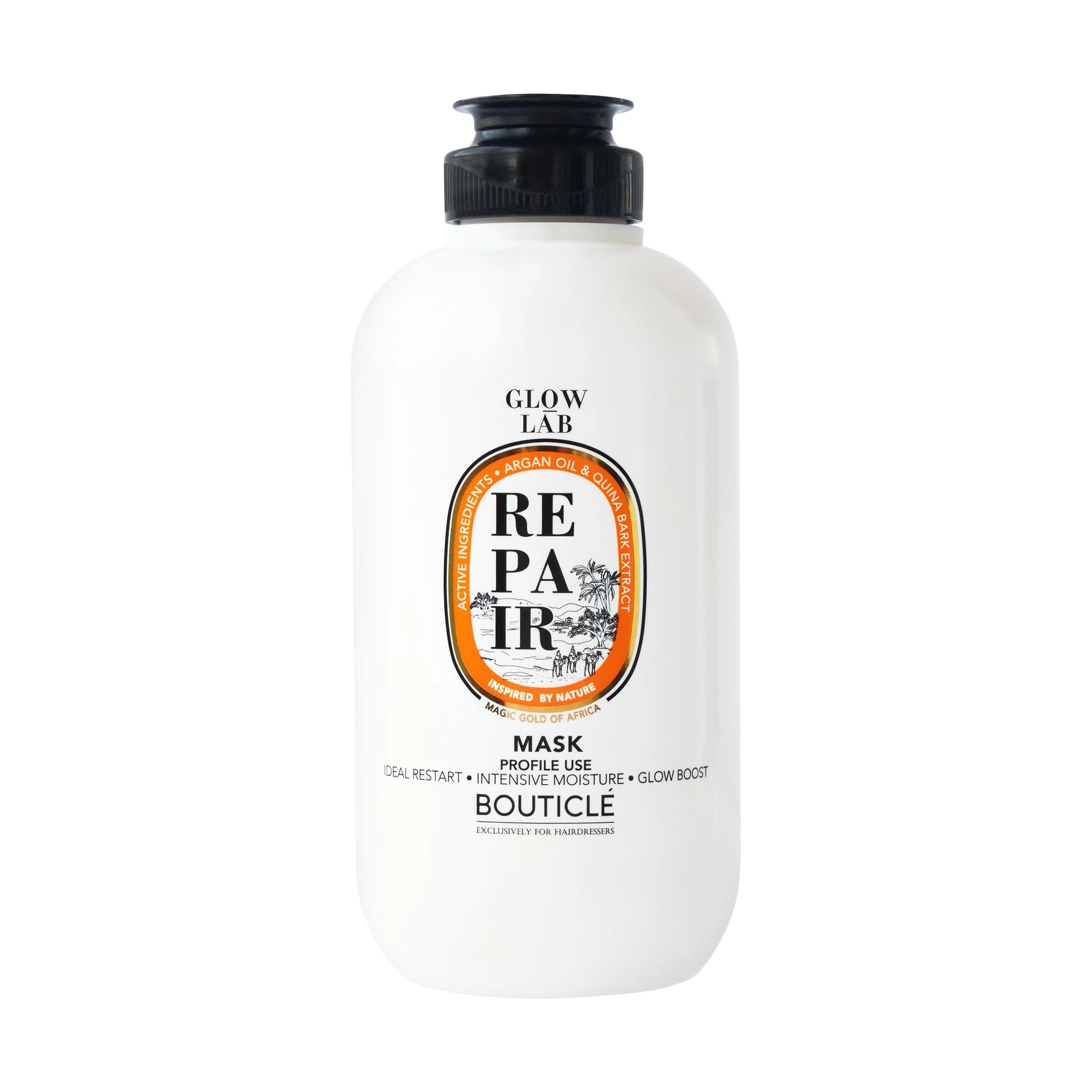 BOUTICLE Маска восстанавливающая придающая сияние Argan Repair Illuminating Mask 250 мл