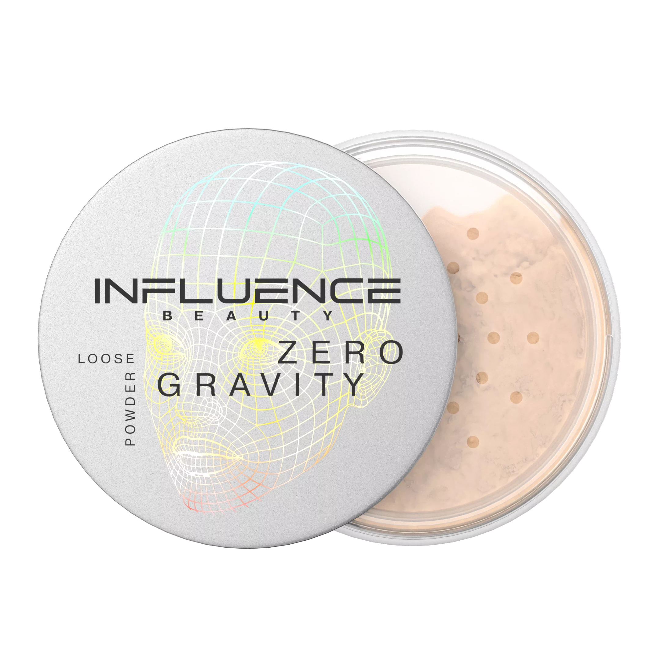 INFLUENCE BEAUTY Пудра рассыпчатая д/лица Zero gravity №01 