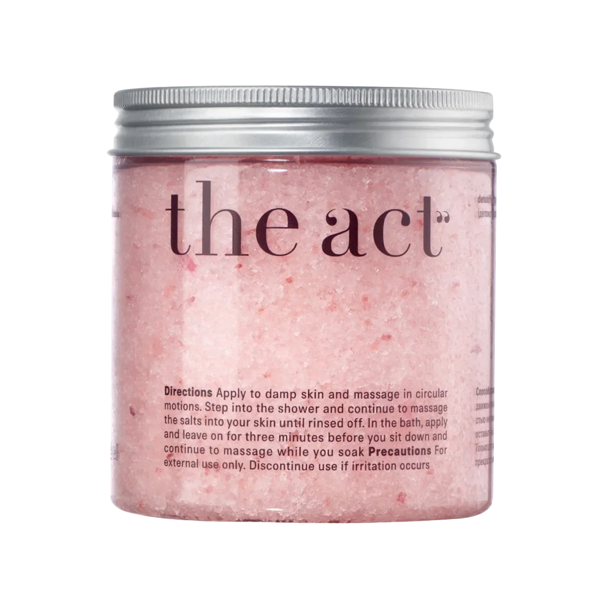 THE ACT Скраб-детокс для ног/соль для ванны Detoxifying Leg Scrub/Bath Soak 300 мл